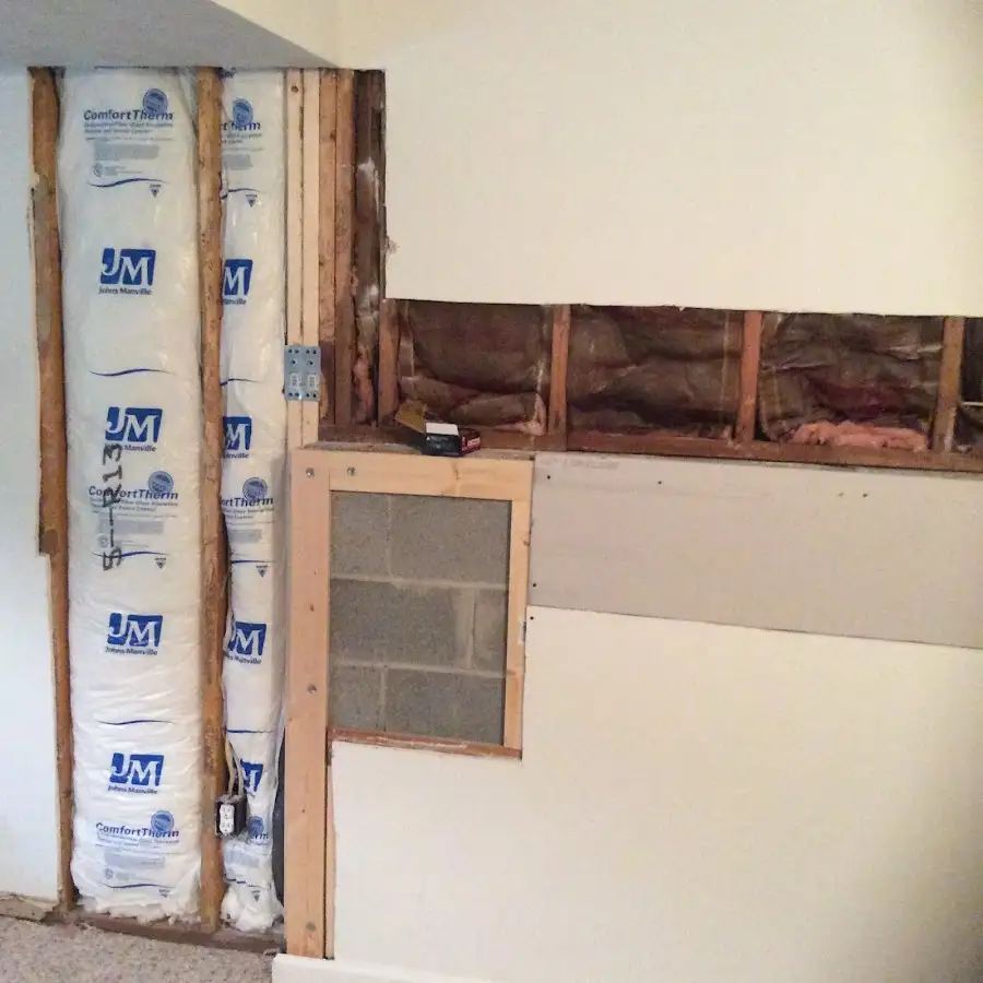 Wall insulation replacement during Odor Removal & Deodorization in Rogers